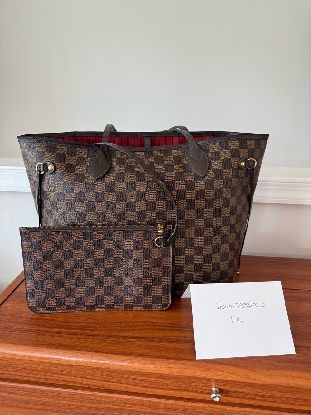 Louis Vuitton Neverfull MM Damier Ebene